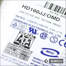 SATA-II 160GB