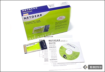 [리뷰] PCMCIA, NETGEAR Gigabit PC Card GA511 | 케이벤치 리뷰