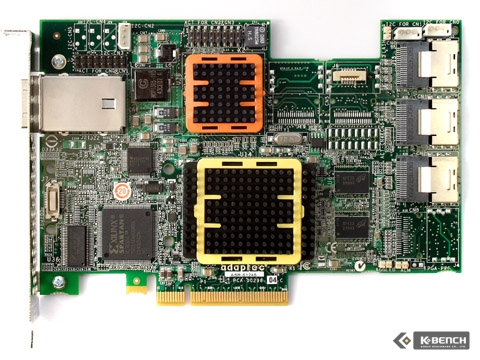 Adaptec의 최상위 SAS RAID 컨트롤러, RAID5 패밀리 카드 3종 | 케이벤치