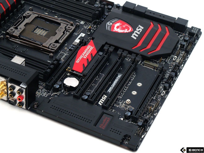 최신 기술과 H.264 인코더, 무선랜까지, MSI X99S GAMING 9 AC | 케이벤치 리뷰