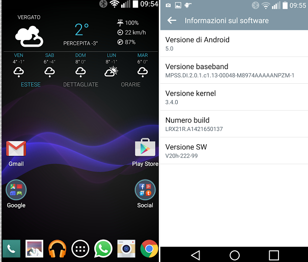 LG전자, 'G3' 롤리팝 마이너 업데이트 이탈리아서 배포 시작 | 케이벤치
