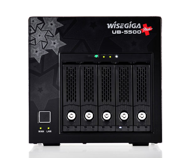 신한정보통신, 5-Bay NAS 와이즈기가 UB-5500 PLUS 출시 | 케이벤치 보도자료