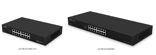 ipTIME, 1Gbps 지원 16, 24포트 스위칭 허브 4종 출시 | 케이벤치 신제품뉴스, 보도자료