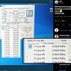 Intel Core i7-13700K Overclock Update, CPU-Z Over 1000 Points - Archyde