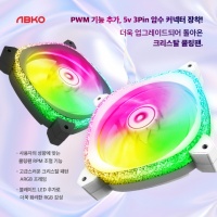 Abco launches the next version of the Crystal cooling fan, the CT12 ARGB PWM cooling fan