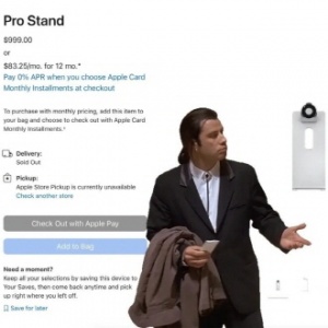 Apple’s Pro Stand for Pro Display XDR Sold Out: Is a New Model Coming?