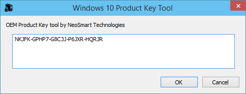 Windows OEM Product Key Tool v1.1.0.2 (윈도우 OEM 제품키 추출) | 케이벤치 다운로드