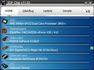 download the new version 3DP Chip 23.07