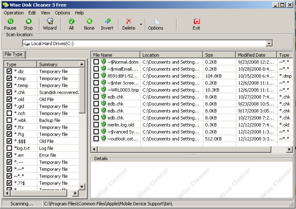 Disk cleaner 1.7 download