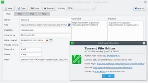 Torrent File Editor 0.3.18 instaling