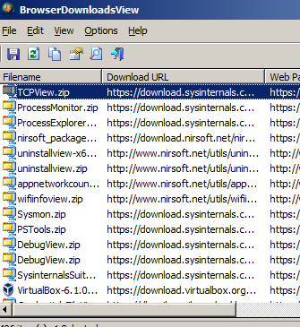 BrowserDownloadsView 1.45 free instal