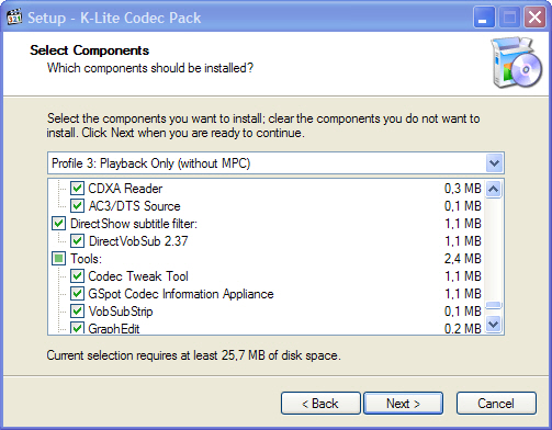 K-Lite Codec Pack v16.7.3 업데이트 1월 13일자