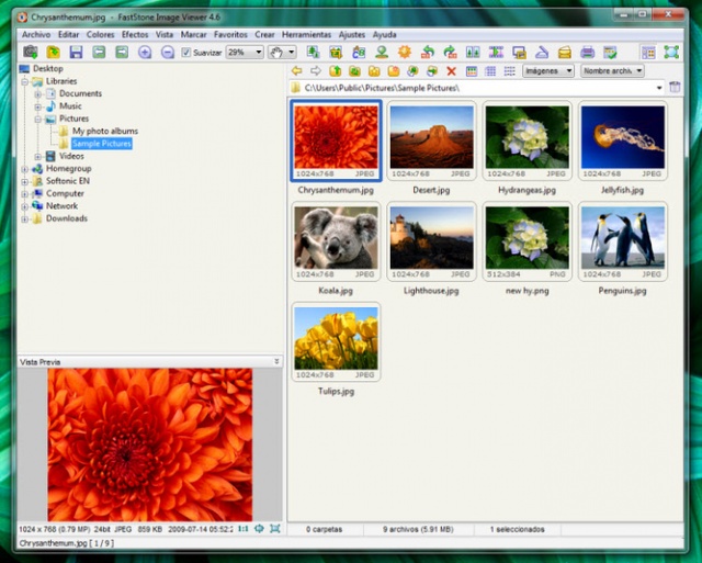 FastStone Image Viewer v7.7 Portable (무료 이미지뷰어)