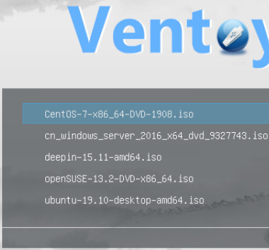 Ventoy v1.0.80 (ISO 파일 - > 부팅 USB 드라이브 제작)